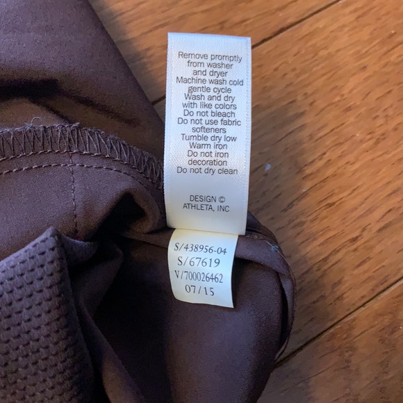 🖤ATHLETA HIGH RISE STRETCH-IN SKIRT/SKORT-DARK PLUM, M🖤 - Picture 9 of 11